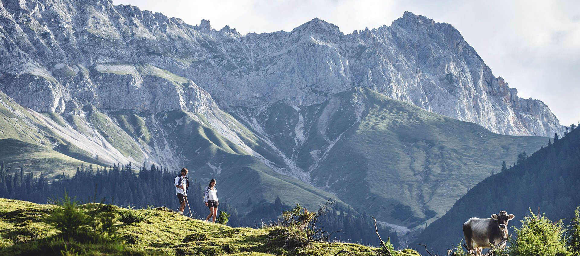 Hiking in the Tyrolean Alps